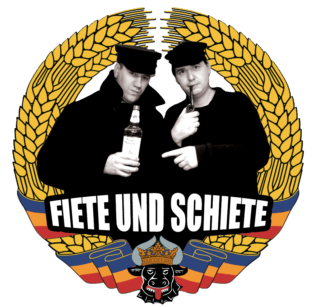 Logo mit Fiete und Schiete drauf.